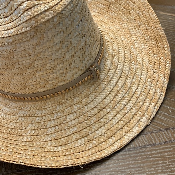Free people fame straw hat one size
